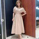 大島麻衣、TBS「キニナル金曜日」衣装紹介　「こういうワンピース好きよ」