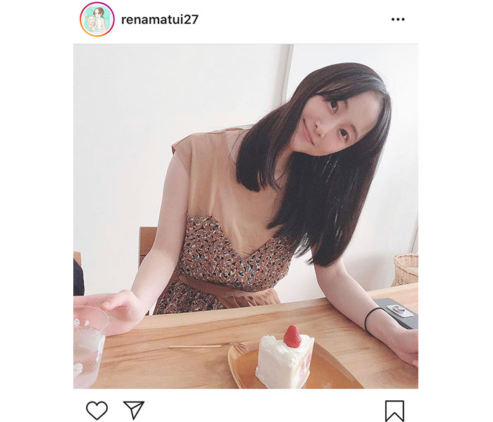 松井玲奈、「anan」連載エッセーでケーキについて綴る「幸せは無くなってしまう不思議」