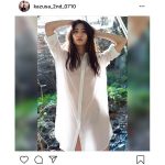 奥山かずさ、シースルーシャツから透ける美ボディライン！「美術館に並んでそうなくらい綺麗」