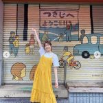 元X21・尾碕真花、黄色のキャミワンピでプチプラコーデを紹介！「お安い服達好き」