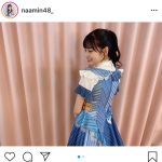 AKB48 浅井七海、気合を入れたポニーテール姿を披露！「最高に可愛いです」「ポニテ最強よね」
