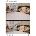 江野沢愛美の“添い寝”ショットに溢れる彼女感！