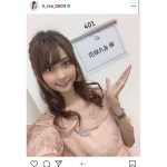 花咲れあ、巻き髪ハーフアップの清楚系コーデを披露！「れあたんマジ綺麗」「惚れちゃいそー」