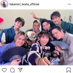 三代目JSB 岩田剛典、配信ライブ後のメンバー浴衣オフショットを解禁！「幸せな時間をありがとう」