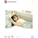 今泉佑唯、笑顔が眩しいヘルシーなランジェリーショットを披露！