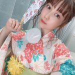 伊織いお、浴衣ショットと共に夏祭り気分をお届け！「浴衣ステキ」「最高の一言に尽きます」