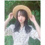 STU48 石田千穂、涼し気な麦わら帽子姿に「凄く可愛い」「ぼくのなつやすみっぽい」