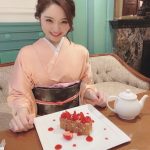 サイバージャパンダンサーズ・KOZUE、淡いピンクの着物姿を披露「お着物デートしたいなあ」