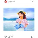 AKB48 馬嘉伶、大好きな『波が伝えるもの』朗読動画を公開！「すごく良い朗読だったよ」「砂浜デートをしているような気持ちになりました」