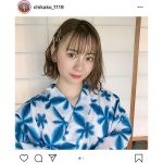 SKE48 松本慈子、凛とした視線で見つめる浴衣姿に絶賛！「想像を絶する美人」「爽やかでいい感じ！」