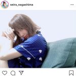 永島聖羅、お風呂上がりのすっぴんパジャマ姿で休日の一コマを紹介