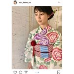 のん、七夕の夜に浴衣写真を公開「なんて美しいんだ」「幸せです」