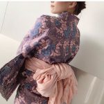 SKE48 斉藤真木子、新作の浴衣で「オンライントーク会」！帯の仕上げに感じる同期の絆