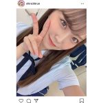 NMB48 白間美瑠、紐リボンが可憐な制服ショット披露！「みるるんの制服は女神！」