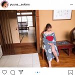 関根優那、温泉旅館でしっとり浴衣グラビアのオフショット公開！「いい感じにはだけてるので記念に」