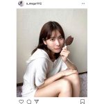 AKB48 谷口めぐの“ぺろめぐ”ショットにファン悶絶！「心臓飛び出た、、、」