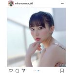 HKT48 田中美久、キャミソール＆ポニーテールで夏に衣替え！「元気を届けれるように私も頑張りたい」