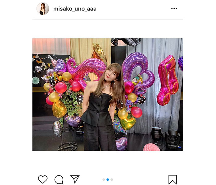 AAA 宇野実彩子が誕生日ドレスコーデを披露「本当に美人で素敵です」「シンデレラはドレスが似合いますね」