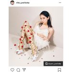 吉岡里帆、その場で編み込んだ網タイツ姿に衝撃！「斬新で可愛い」「とっても華やかです！」