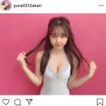由良朱合、ワンピースタイプの水着オフショットを披露！「恥ずかしくなってしまう所がポイント」