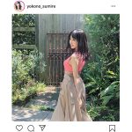 NMB48 横野すみれ、見返り美人なポートレートを披露「すーちゃん自身が本当に綺麗なんだよ」
