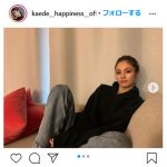 楓、テレビ出演でファンを元気づける　ファンから「今日はありがとう　さいっこうにかわいくてたくさん元気もらったよ」との声