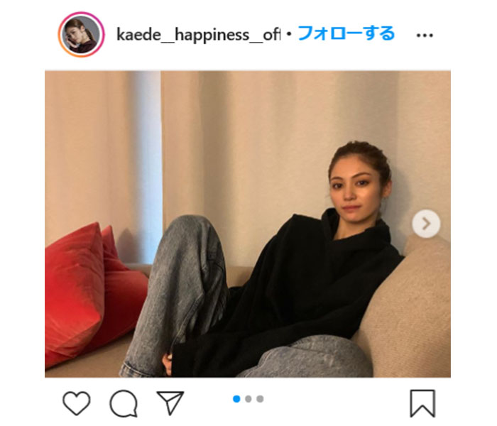 楓、テレビ出演でファンを元気づける　ファンから「今日はありがとう　さいっこうにかわいくてたくさん元気もらったよ」との声