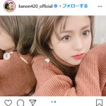 Popteenモデル・香音、大人撮影オフショットを披露　「可愛すぎるっっ！！」「前髪なしだ！」