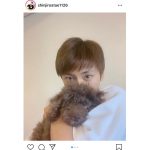 AAA 與真司郎、18歳の愛犬の誕生日を祝福「大先輩すぎて、今日から敬語使おう」