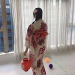 我妻ゆりか、キュートな花柄浴衣ショットに絶賛の声「かわいすぎて気絶した」