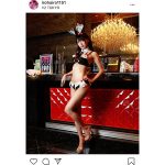藤田いろは、「バニーの日」に合わせて美スタイルのバニーガール姿を披露！「スタイル完璧美人だね」