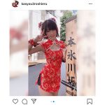 コスプレイヤー・火将ロシエル、チャイナ服で全力で坂を駆け上がる！