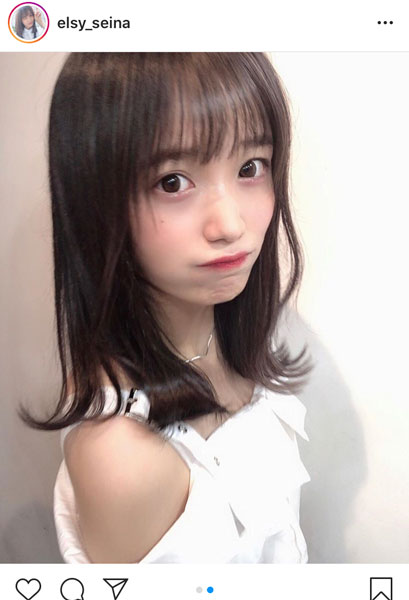 elsy 橋本せいな、肩出しの白衣装コーデを披露「かわいい天使」「美しい」と反響