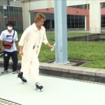 香取慎吾、爽快にローラースケートでCM撮影「本当はそんなにうまくないんですよ（笑）」