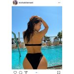 森咲智美が水も滴る美バックショットを披露！「ナイスヒップ」「スタイル良くて可愛いね」