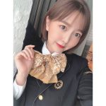 HKT48 森保まどか、まさに“つばめレディ”な「みんなの九州プロジェク」制服ショットを披露！「景色そっちのけで見つめてしまいそう」