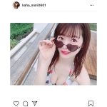 森香穂、雨の沖縄を晴れにしたグラビアオフショットを披露！「高まるよ～」「ナイスですね〜」