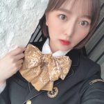 HKT48 森保まどか、まさに“つばめレディ”な「みんなの九州プロジェク」制服ショットを披露！「景色そっちのけで見つめてしまいそう」