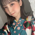 HKT48 松岡菜摘、レトロティックな浴衣オフショット披露「夢で浴衣デートしてください」
