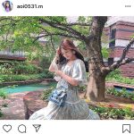 HKT48 本村碧唯、風に舞ったお姫様ショットに歓喜の声！「天使みたい」「可愛さが溢れてる」