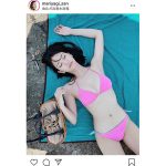 永尾まりや、休憩中の美くびれオフショットを公開！