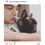 中川大志、愛犬エマ”を優しく抱きしめた2ショットを公開「愛を一身に受けて幸せだね〜」