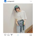元NMB48 太田夢莉、光永のアパレルブランド着用のコーデに絶賛の声「ゆーりの少年ルック大好き！！」