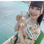 SKE48 須田亜香里、初ビアガーデンでビールに大はしゃぎ！「飲みっぷり超すき！」「公演とは違ういい表情」