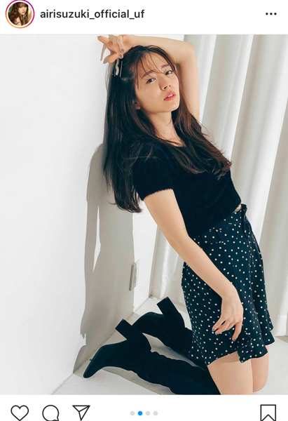 鈴木愛理、美セクシーな太ももあらわのアザーカット公開！「かわいいが溢れてる」