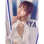 十味、南国風の白衣装で肩出しチラリ「とーみちゃん、天使」