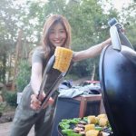 土屋炎伽、ノリノリで楽しむバーベキューショット公開！「めちゃくちゃ可愛い」「本当に美人さん」