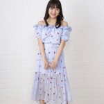 HKT48 田島芽瑠のオフショル爽やか私服ショットに「大人っぽくて可愛い」と絶賛の声