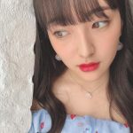 HKT48 田島芽瑠のオフショル爽やか私服ショットに「大人っぽくて可愛い」と絶賛の声