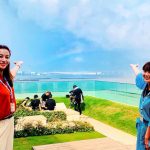 高橋メアリージュン、多部未華子と虹バックに『わたナギ』2ショット！